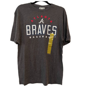 Majestic Atlanta Braves Baseball Men's T-Shirt Size M NWT